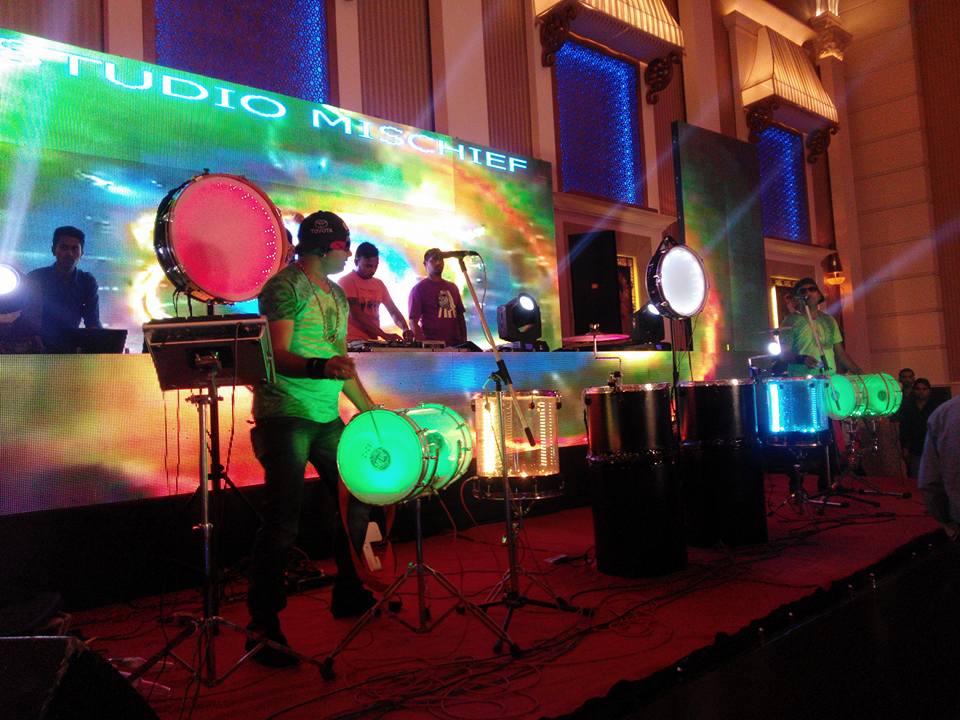 indian percussion players Hebron Palestine